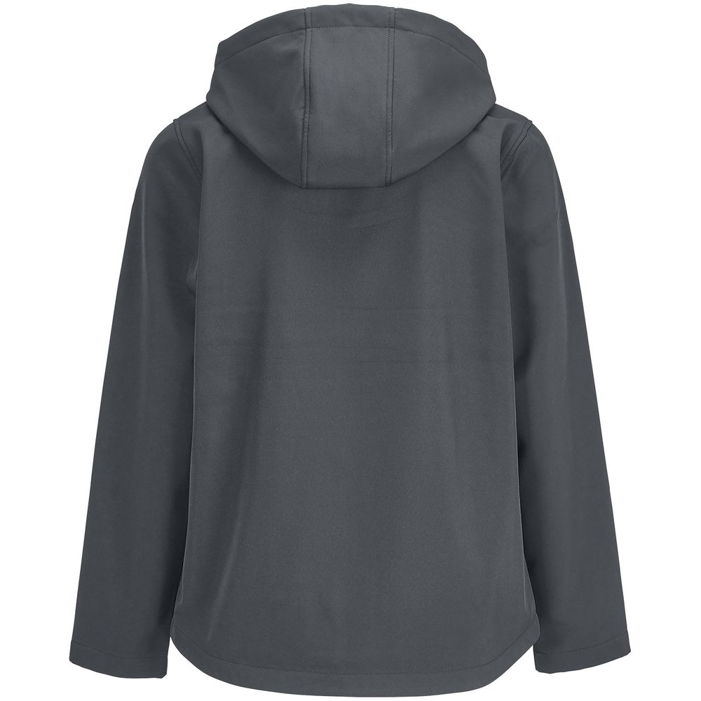 Куртка софтшелл с капюшоном женская Race Women, темно-серая / Миниатюра WWW (1000)