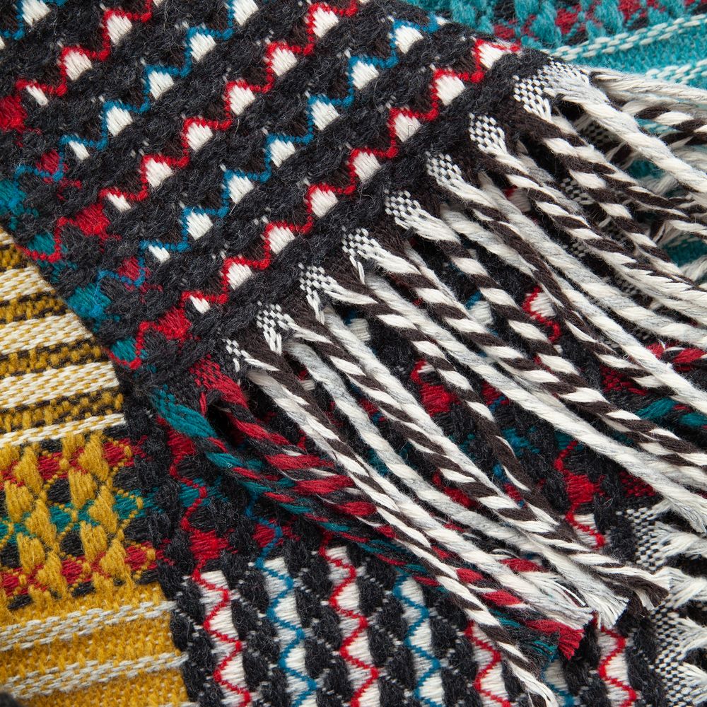 Плед Rossi Paint, молочно-бирюзовый / Миниатюра WWW (1000)