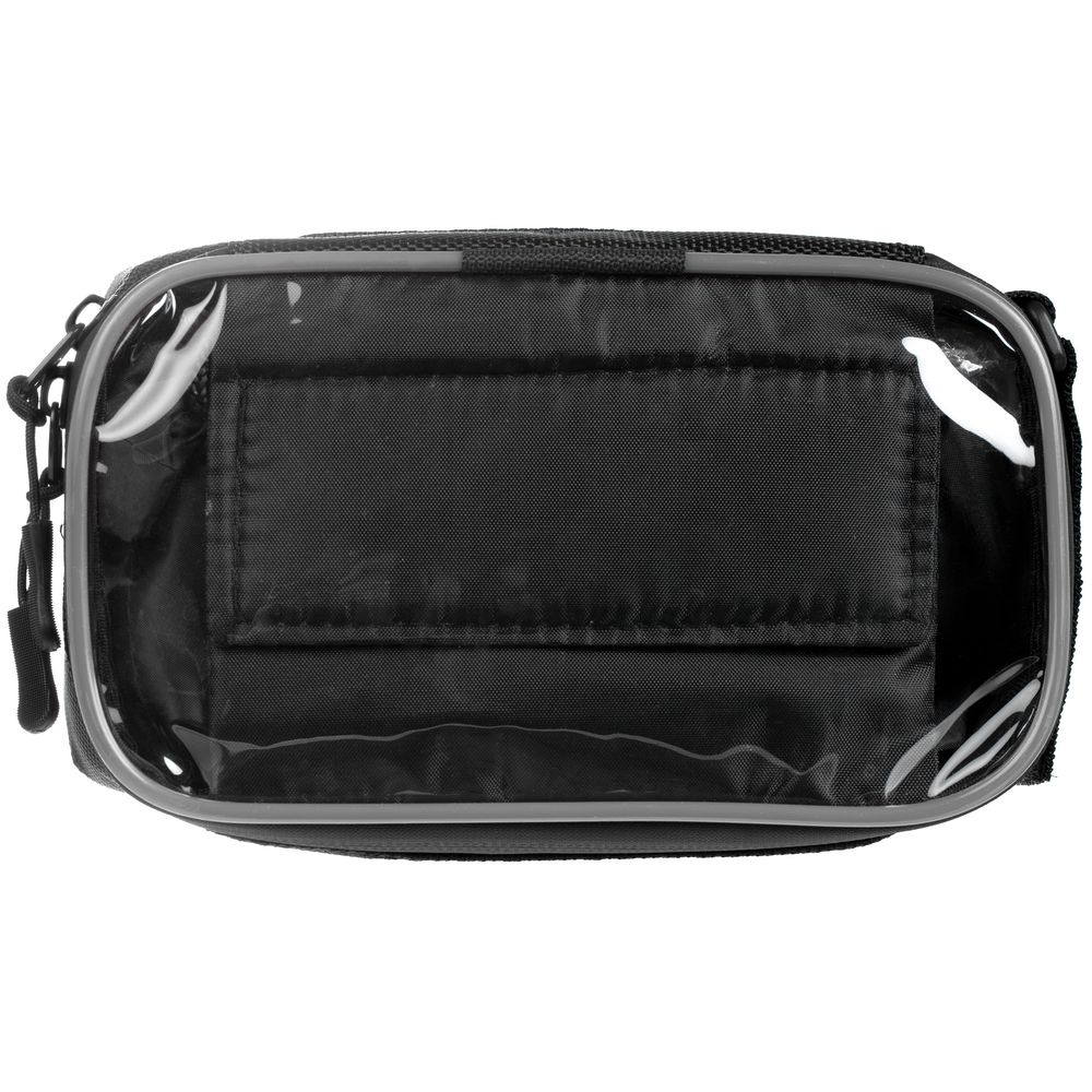 Велосумка BikeLine на раму, черная с серым / Миниатюра WWW (1000)