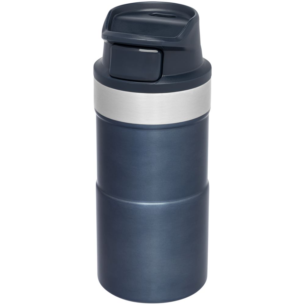 Термокружка Stanley Classic One Hand 2.0 250, синяя / Миниатюра WWW (1000)