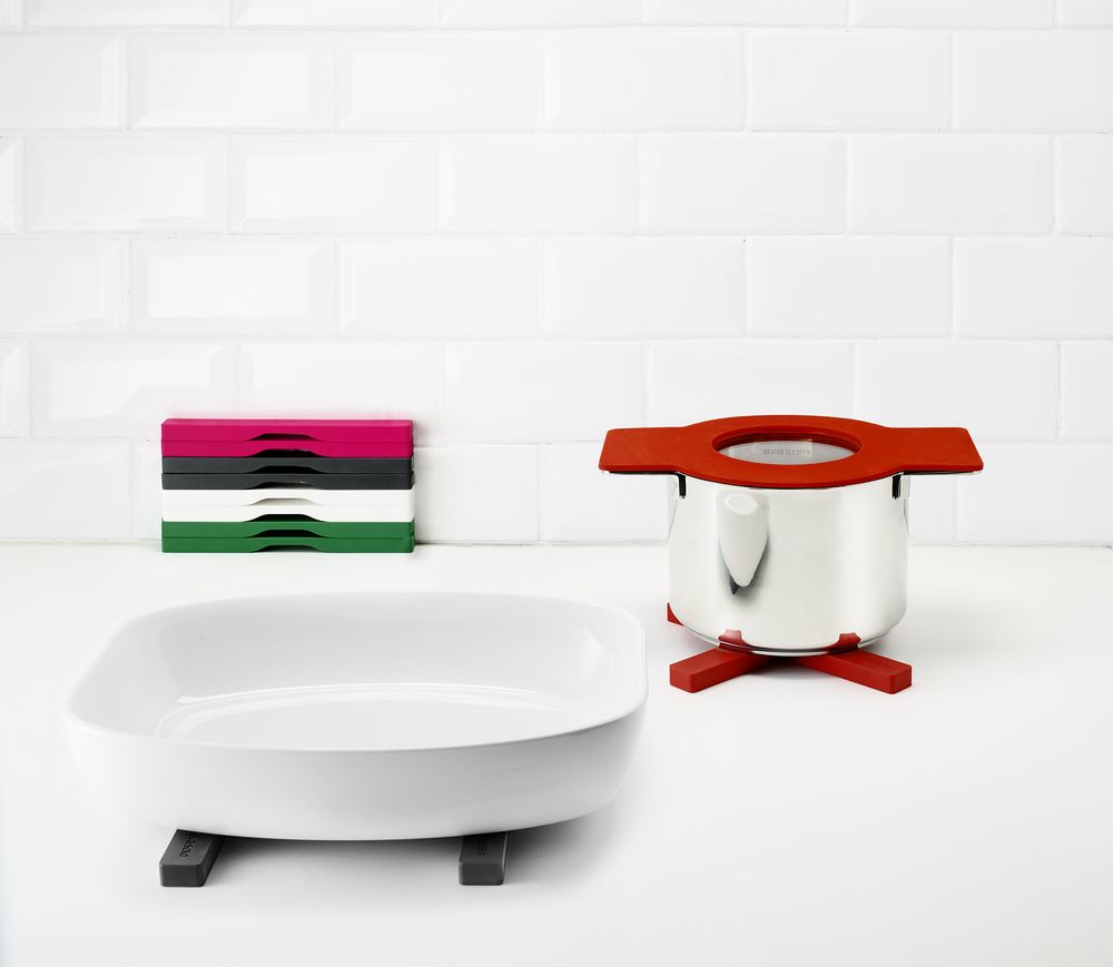 Подставка под горячее Magnetic Trivet, магнитная, серая / Миниатюра WWW (1000)