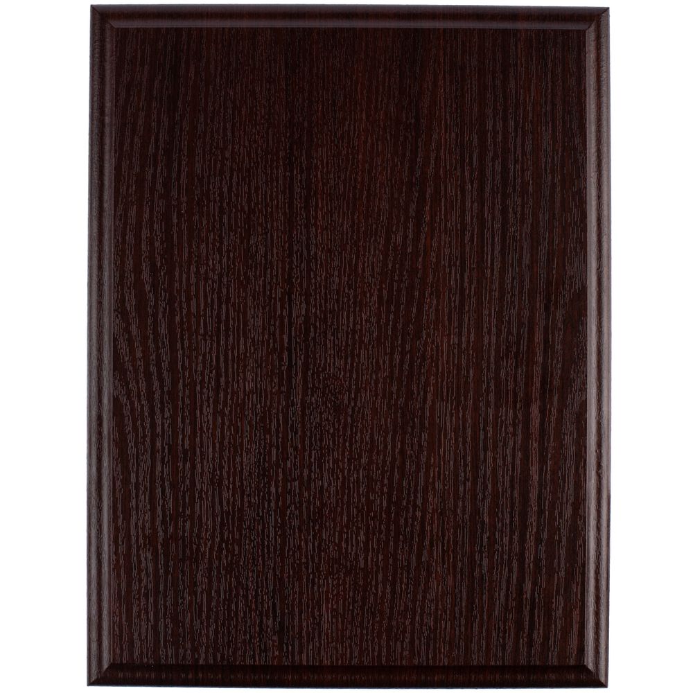 Плакетка Plaque, большая, вишня с золотистым шильдом / Миниатюра WWW (1000)