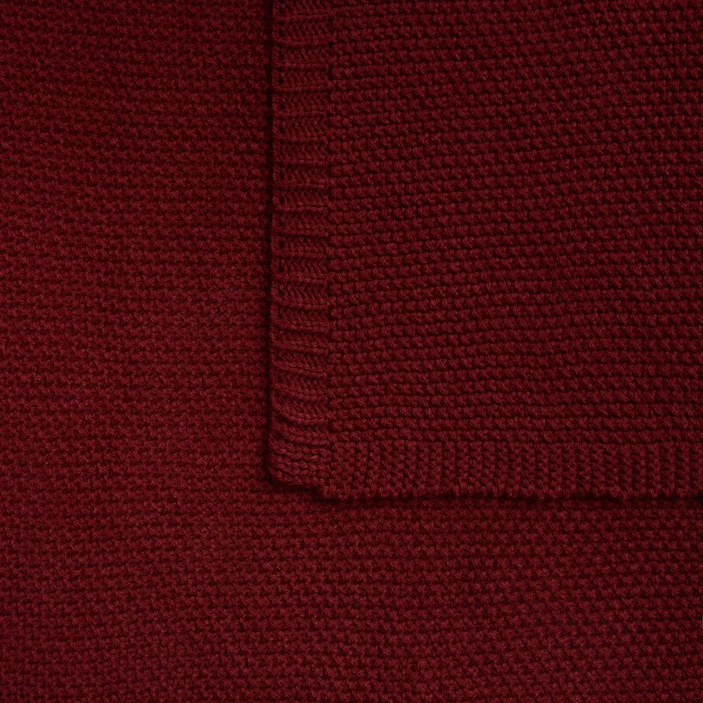 Плед Longview, темно-красный (винный) / Миниатюра WWW (1000)