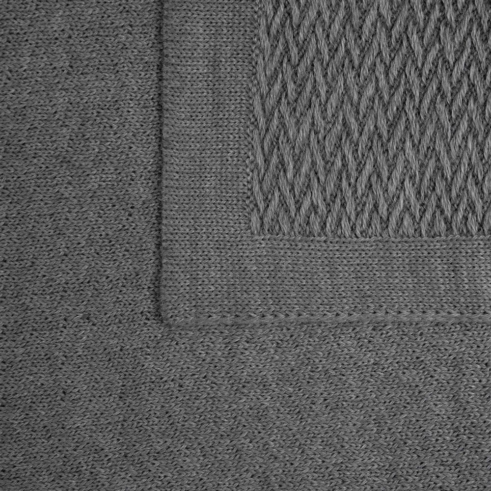 Плед Ornato, серый (дымчатый) / Миниатюра WWW (1000)