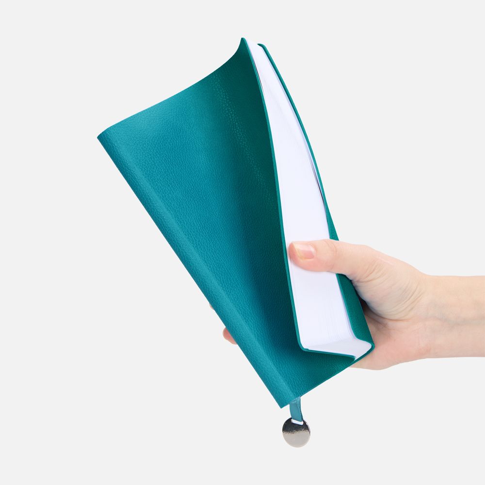 Ежедневник Lafite, недатированный, бирюзовый / Миниатюра WWW (1000)