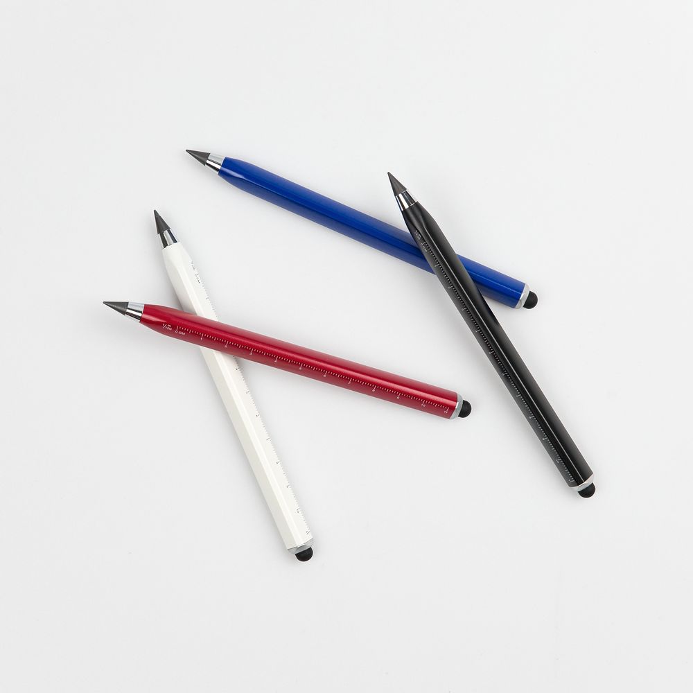 Вечный карандаш Tricore со стилусом, синий / Миниатюра имиджевого (1000)