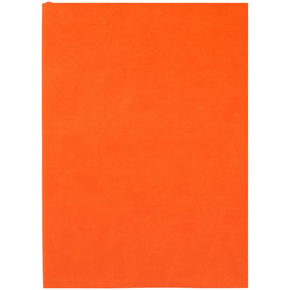 Ежедневник Flat, недатированный, оранжевый / Миниатюра WWW (1000)