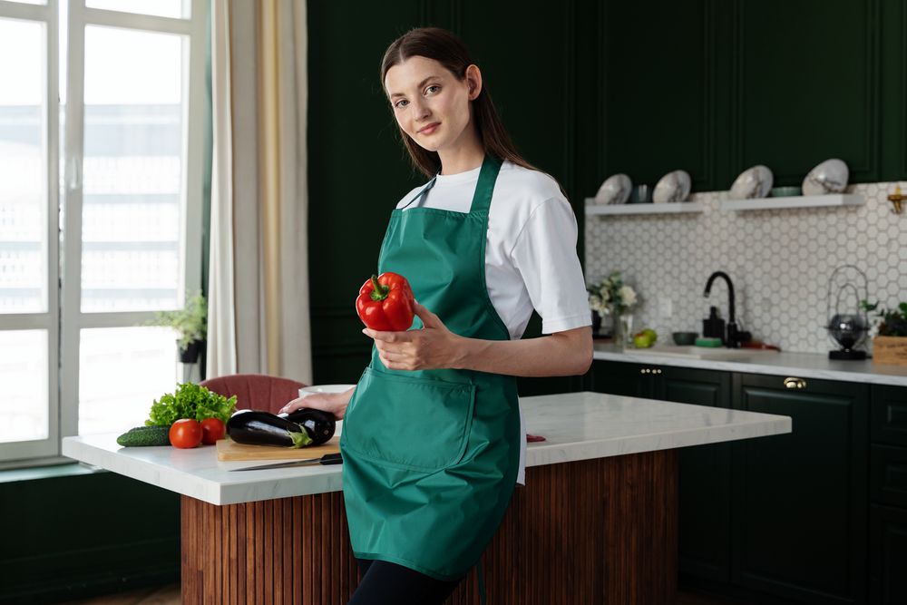 Фартук Neat, зеленый / Миниатюра WWW (1000)