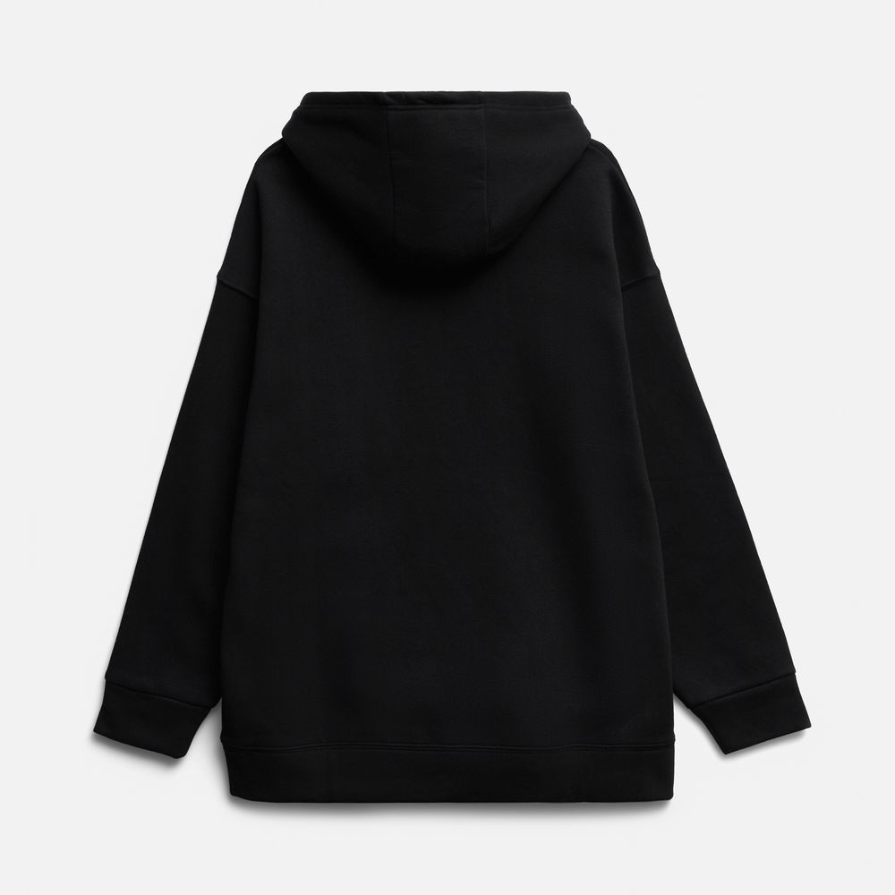 Худи оверсайз унисекс Snuggie, черное / Миниатюра WWW (1000)