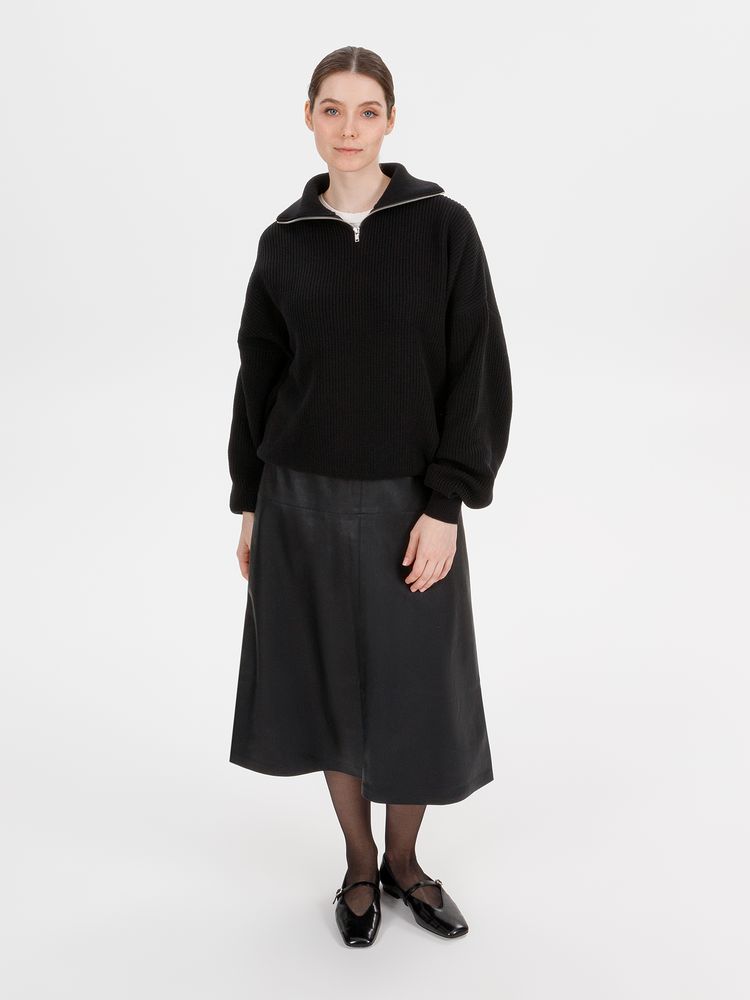 Джемпер Siluetti Birne, черный / Миниатюра WWW (1000)