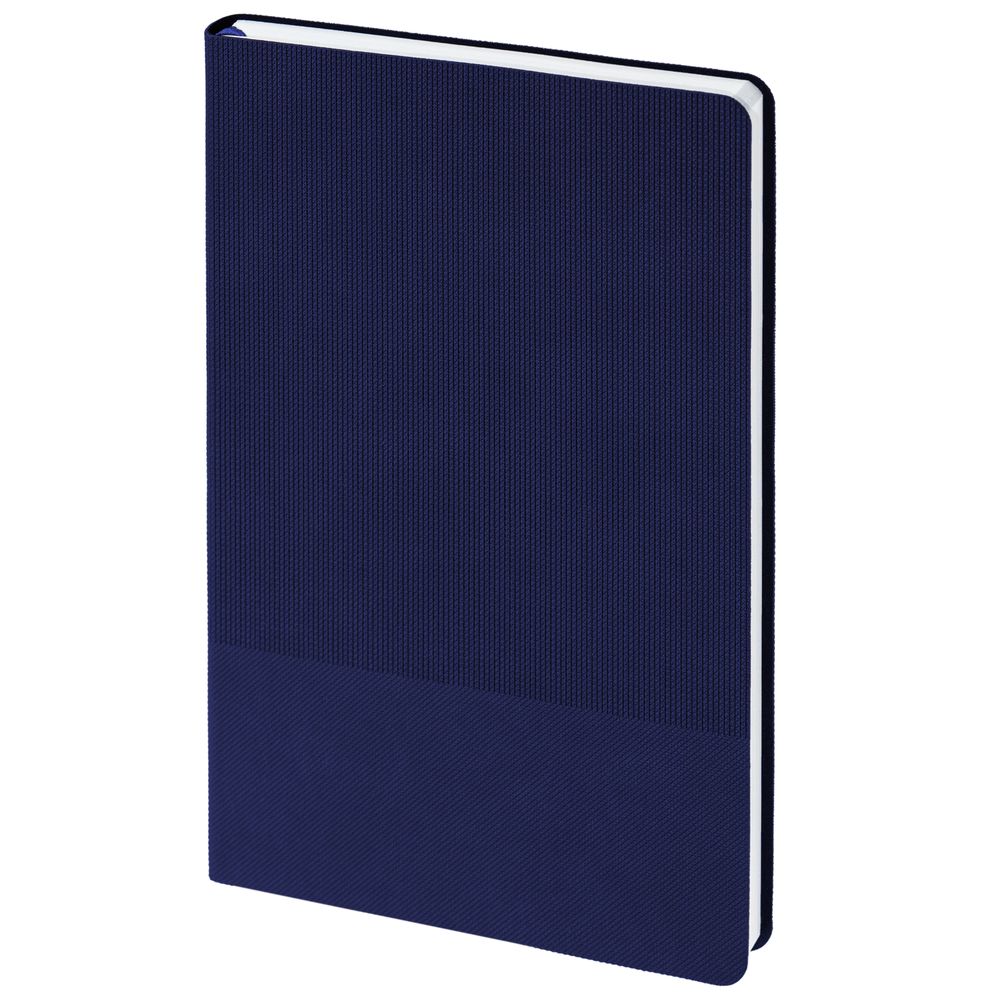 Ежедневник Knit, недатированный, темно-синий / Миниатюра WWW (1000)