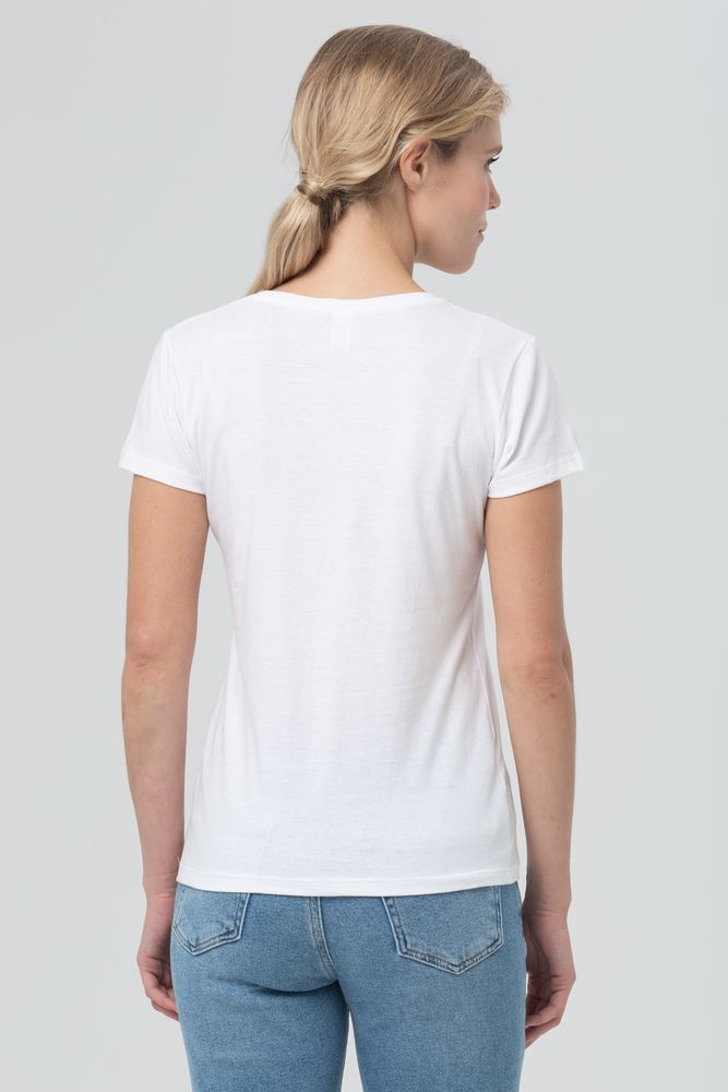 Футболка женская Miss 150, белая / Миниатюра WWW (1000)
