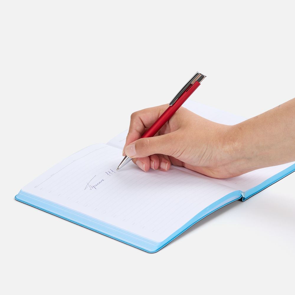 Ручка шариковая Stork, красная / Миниатюра WWW (1000)