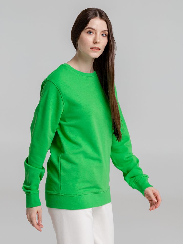 Свитшот унисекс BNC Organic, зеленый / Миниатюра WWW (1000)