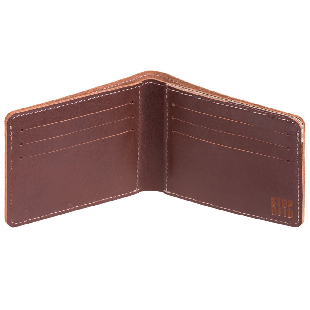 Портмоне Security, темно-коричневое / Миниатюра WWW (1000)