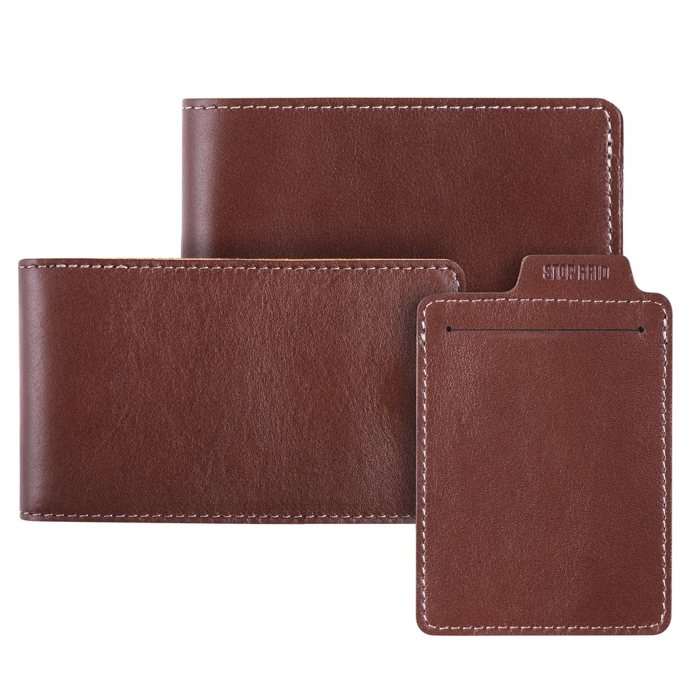 Портмоне Security, темно-коричневое / Миниатюра WWW (1000)