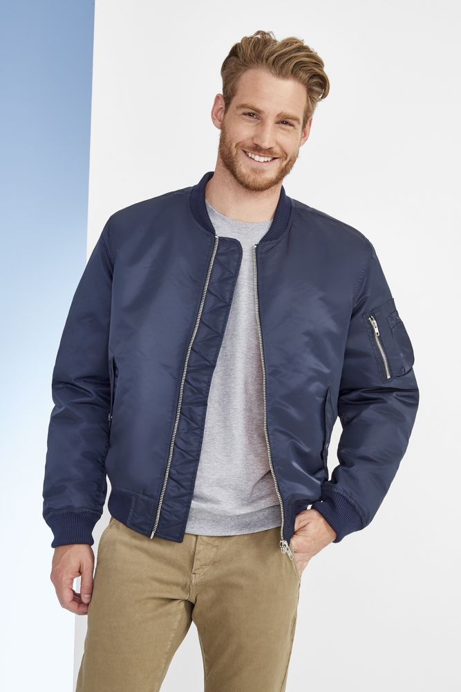 Куртка бомбер унисекс Remington, коричневая / Миниатюра WWW (1000)