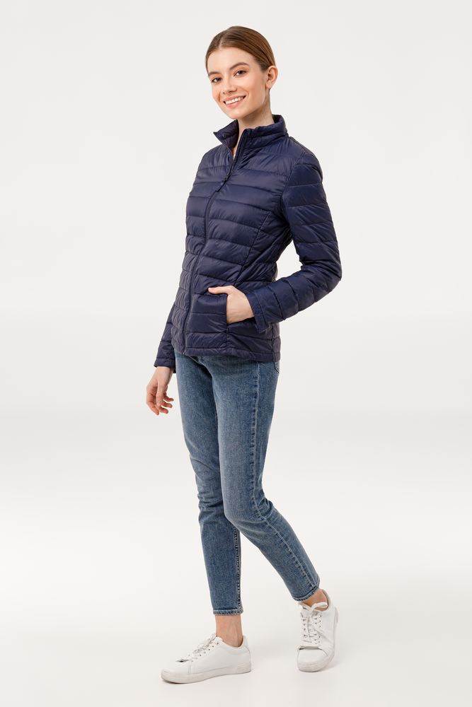 Куртка женская Wilson Women, темно-синяя / Миниатюра WWW (1000)