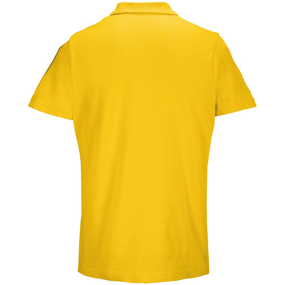 Рубашка поло унисекс Pulse, желтая / Миниатюра WWW (1000)