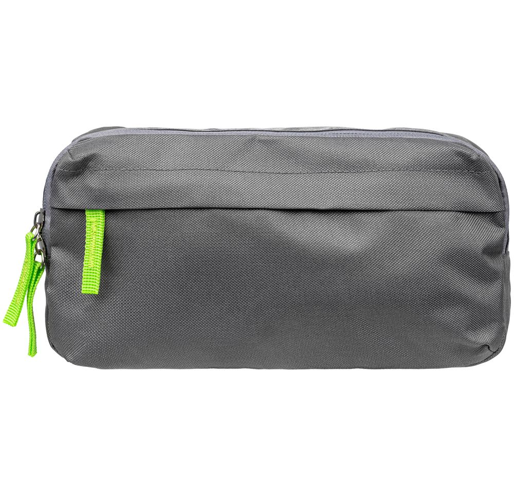 Поясная сумка Sensa, серая с салатовым / Миниатюра WWW (1000)