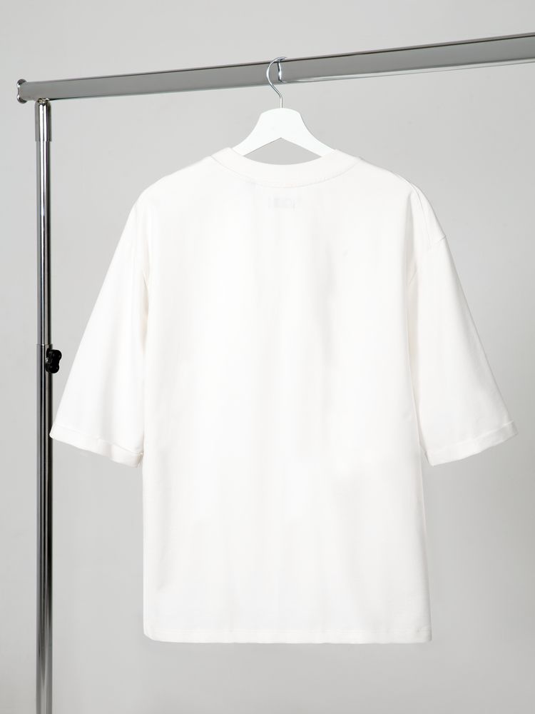 Футболка унисекс Kosmos 2.0, кремовая / Миниатюра WWW (1000)