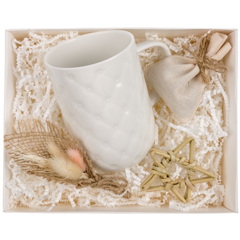 Коробка с окном InSight, белая с белым наполнением / Миниатюра WWW (1000)