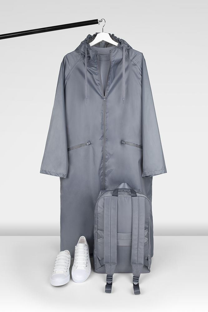 Дождевик R2, серый / Миниатюра WWW (1000)