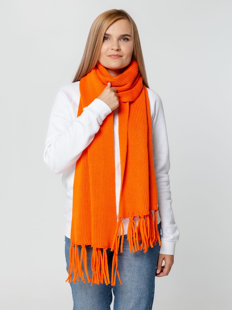 Шарф Flette, оранжевый / Миниатюра WWW (1000)