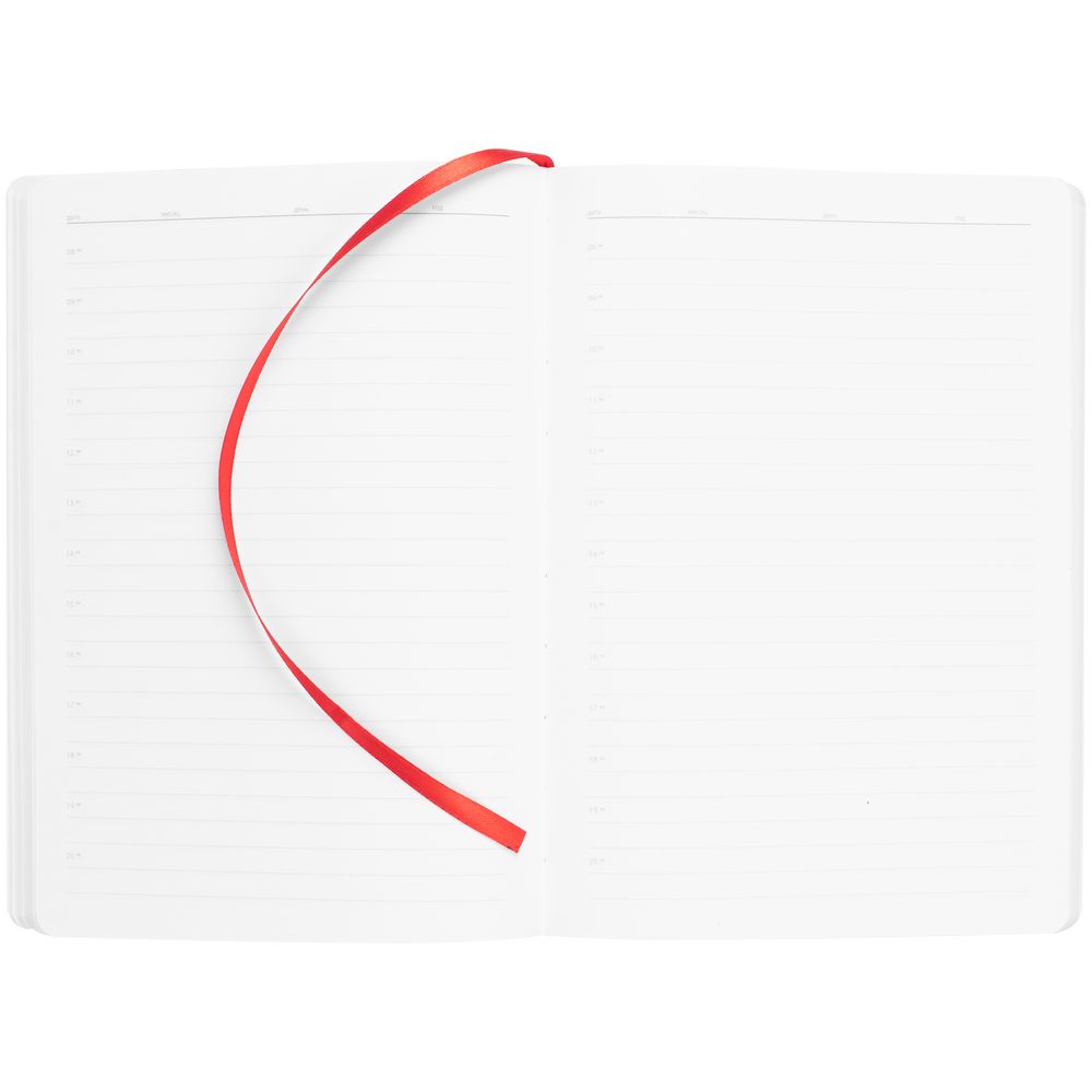 Ежедневник Vale, недатированный, красный / Миниатюра WWW (1000)