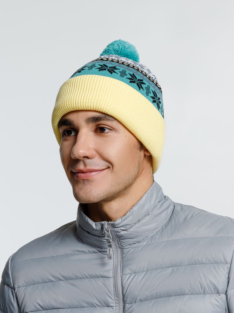 Шапка Mirakler, зеленая с желтым / Миниатюра WWW (1000)