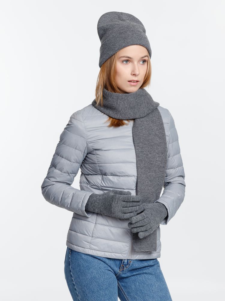 Шарф Urban Flow, темно-серый меланж / Миниатюра WWW (1000)