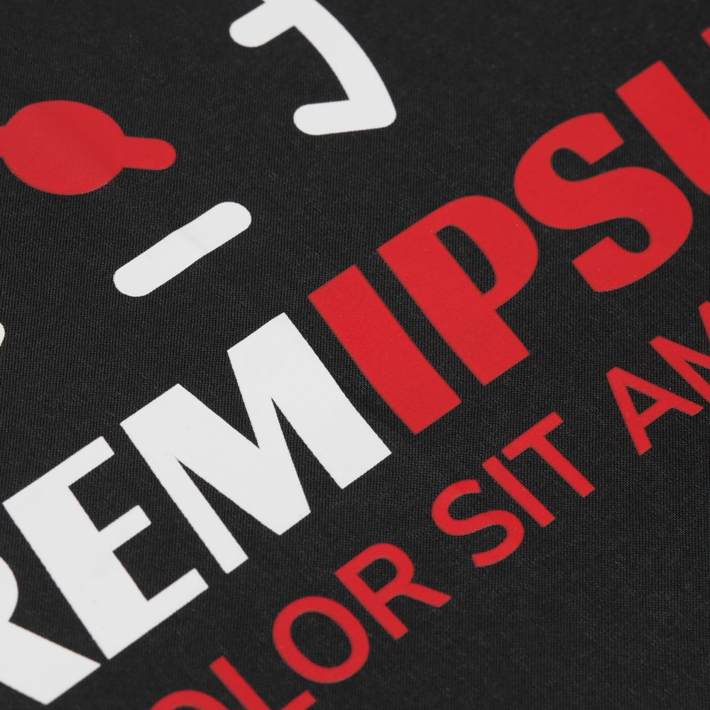 Зонт складной Big Arc, черный / Миниатюра нанесения (1000)