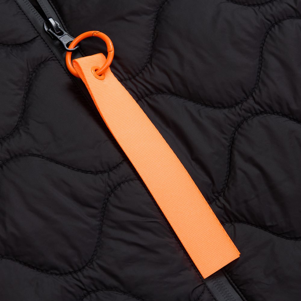 Куртка унисекс Tarnaby, черная / Миниатюра нанесения (1000)