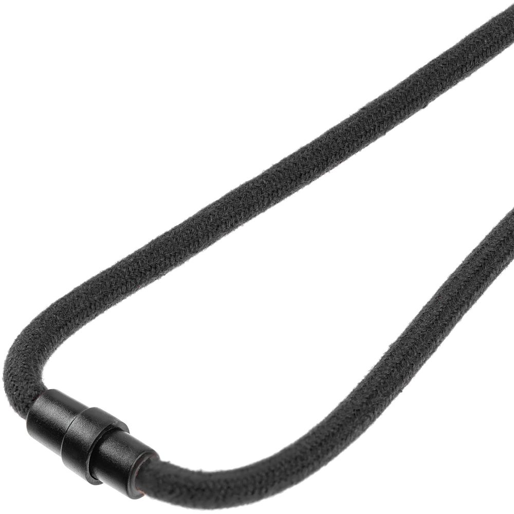 Шнурок для бейджа Tube Wood, черный / Миниатюра WWW (1000)