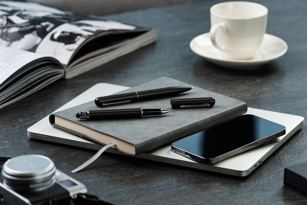 Набор Scribo, матовый серый / Миниатюра WWW (1000)