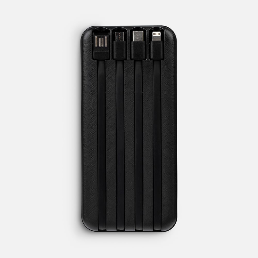 Аккумулятор Omni Qi 10000 мАч, ver.2, черный / Миниатюра WWW (1000)