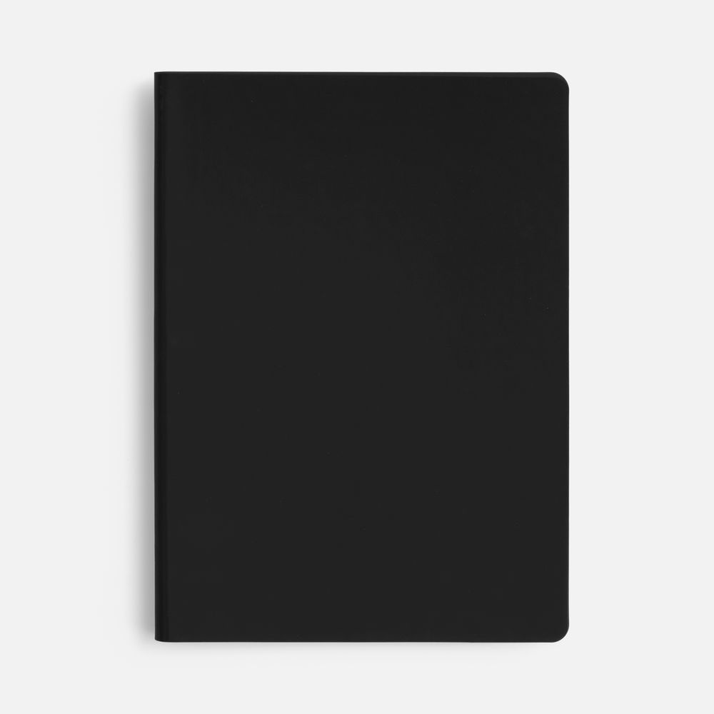 Ежедневник Flex Shall New, недатированный, черный / Миниатюра WWW (1000)