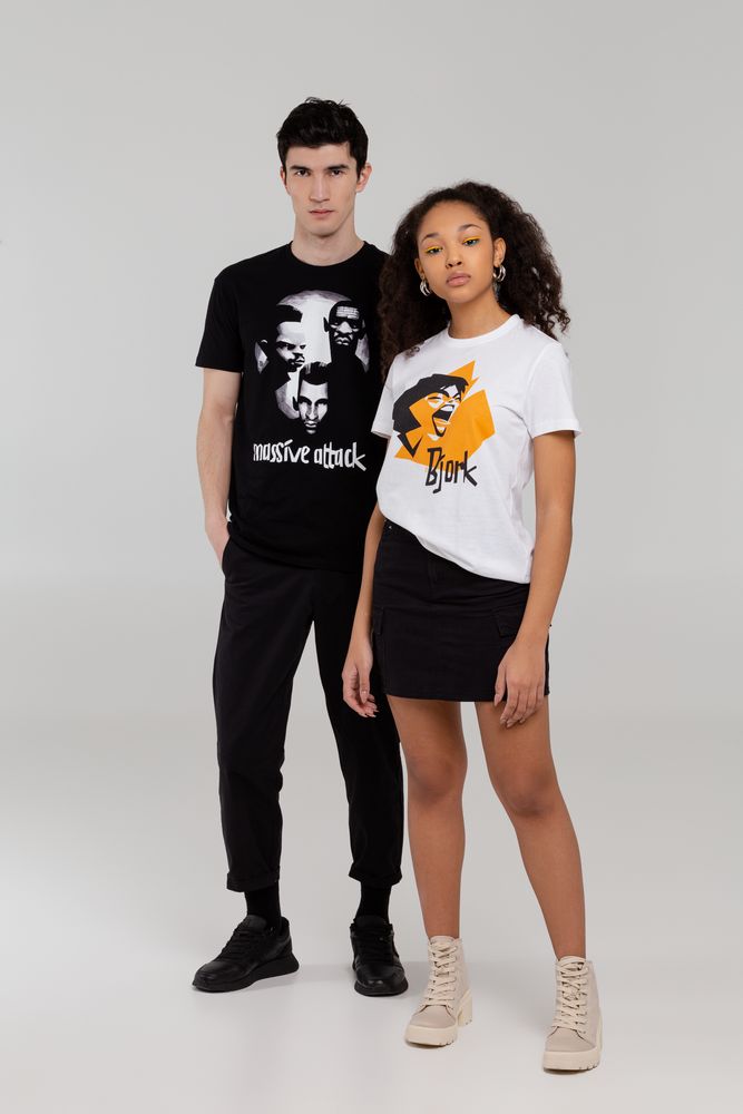 Футболка женская «Меламед. Bjork», белая / Миниатюра WWW (1000)