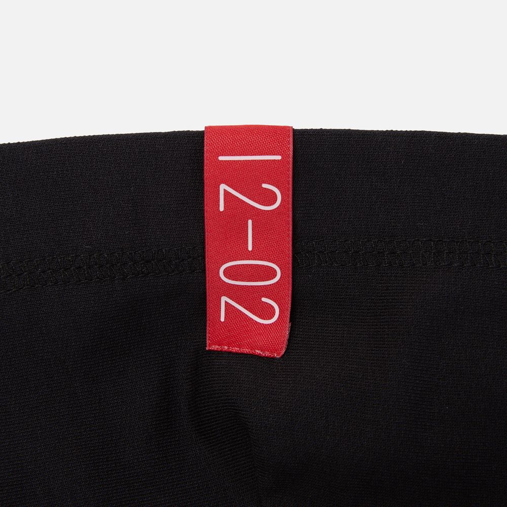 Лейбл тканевый Epsilon, S, красный / Миниатюра нанесения (1000)