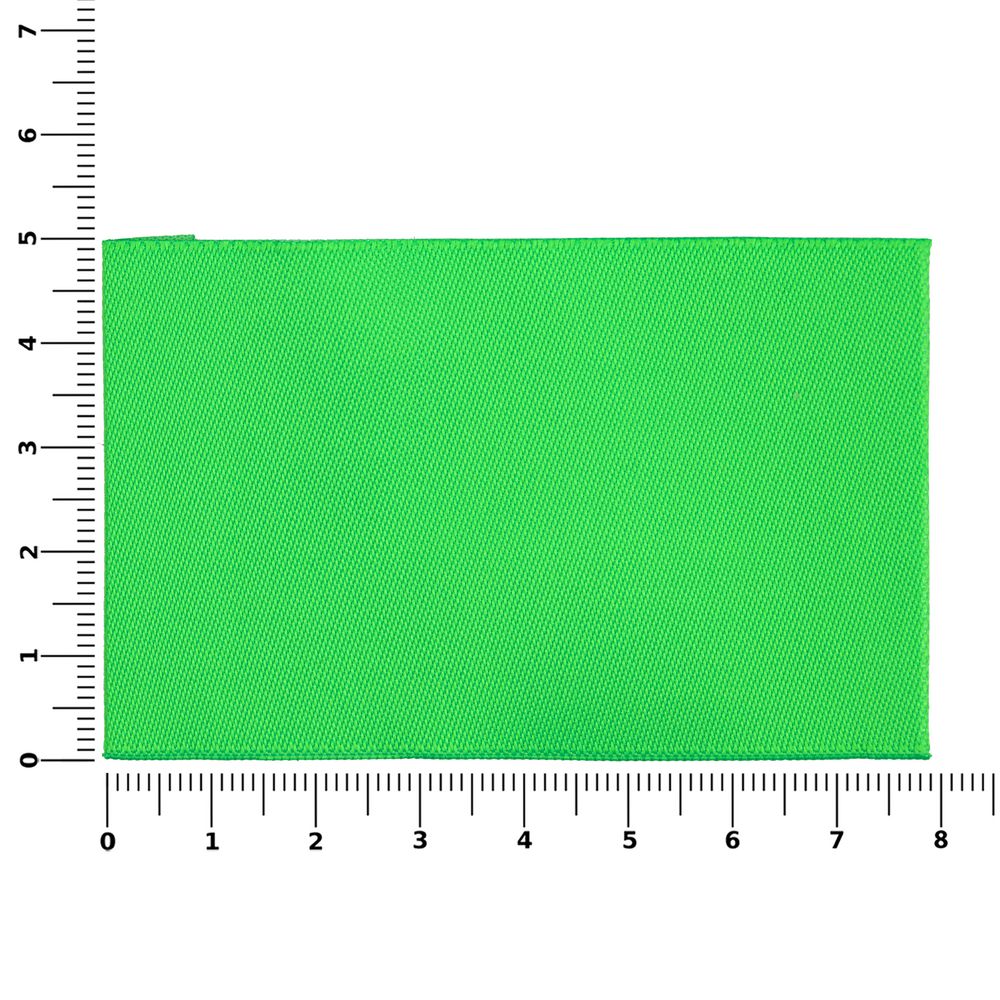 Лейбл тканевый Epsilon, XL, зеленый неон / Миниатюра WWW (1000)