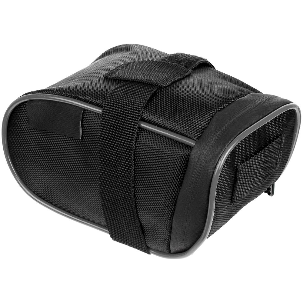 Велосумка BikeLine под седло, черная с серым / Миниатюра WWW (1000)