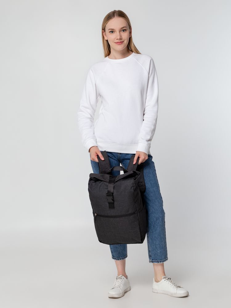 Рюкзак Packmate Roll, черный / Миниатюра WWW (1000)