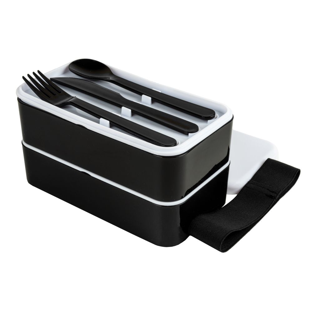 Ланчбокс Pure, черный / Миниатюра WWW (1000)