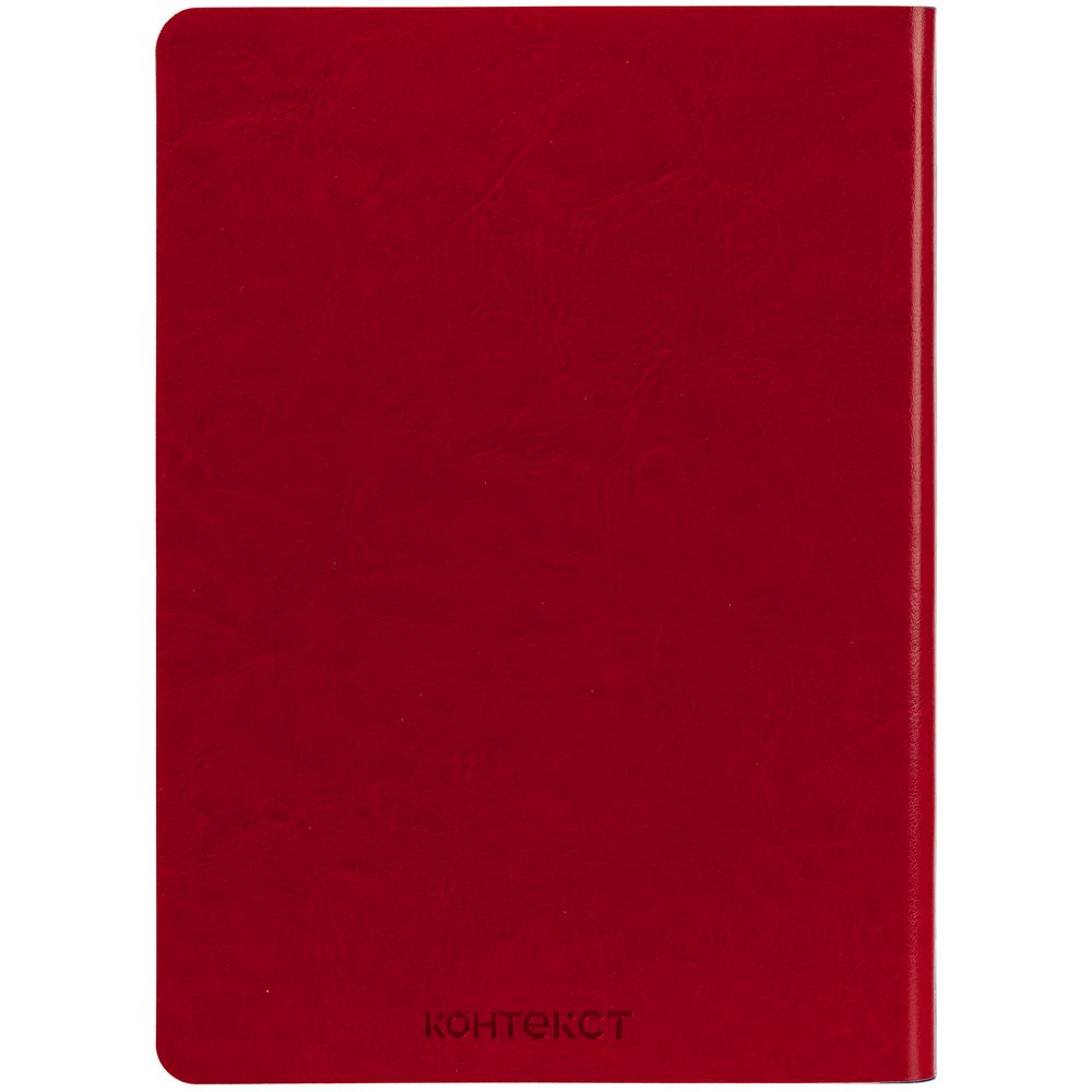 Ежедневник Slip, недатированный, красный с серым / Миниатюра WWW (1000)