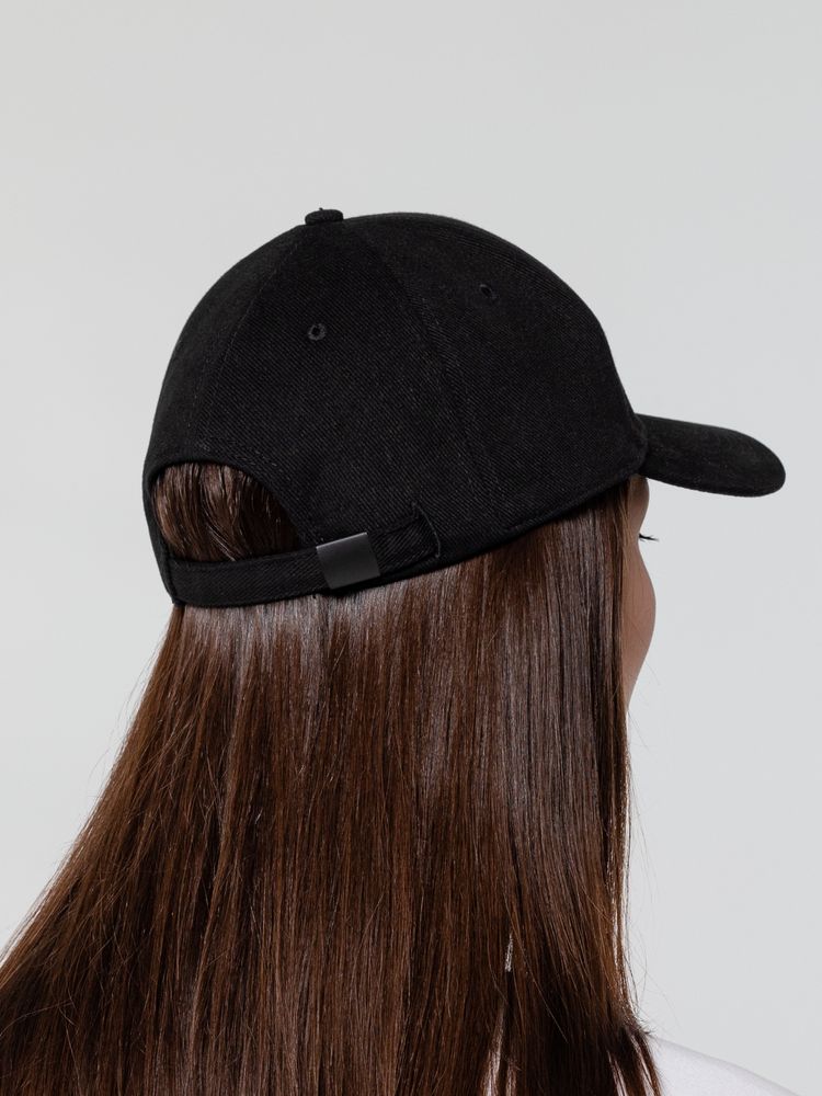 Бейсболка Hillside, черная / Миниатюра WWW (1000)