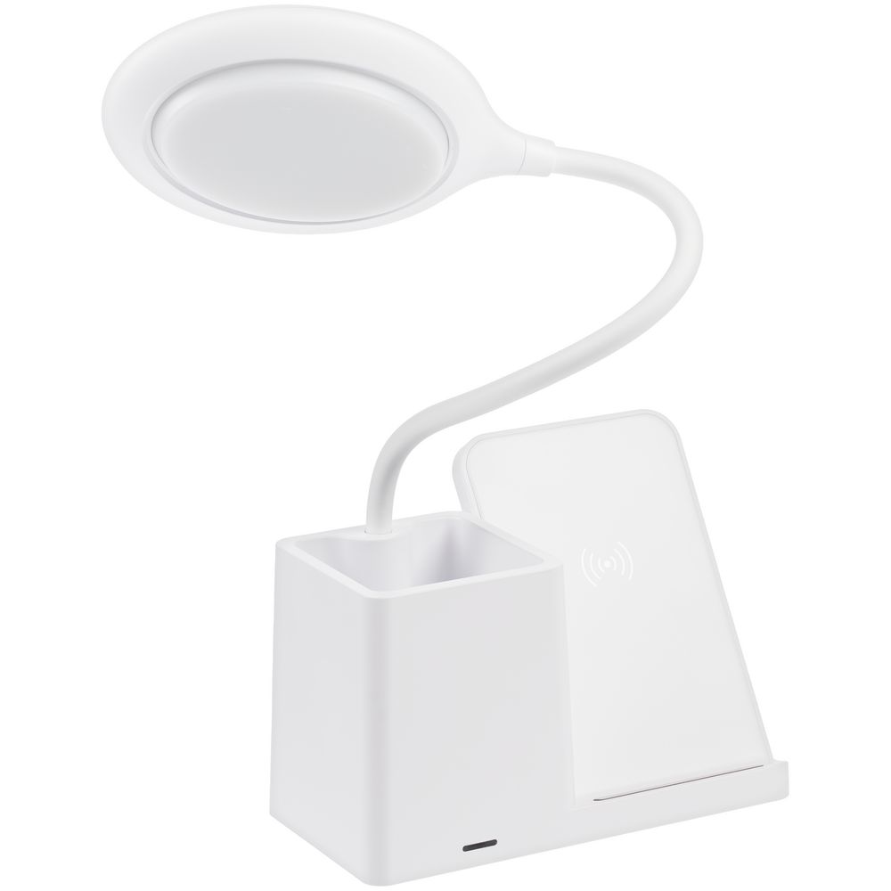 Лампа с органайзером и беспроводной зарядкой writeLight, ver. 2, белая / Миниатюра WWW (1000)