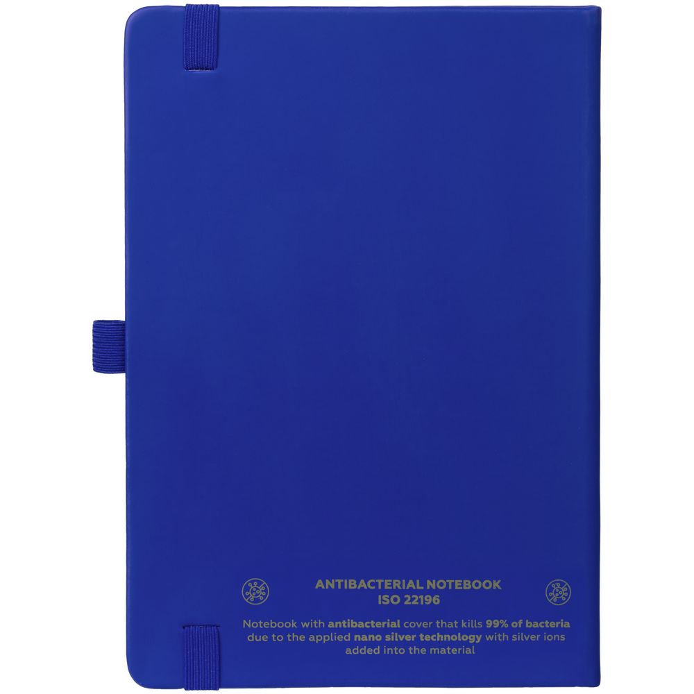Блокнот Buffer с антибактериальным покрытием, синий / Миниатюра WWW (1000)