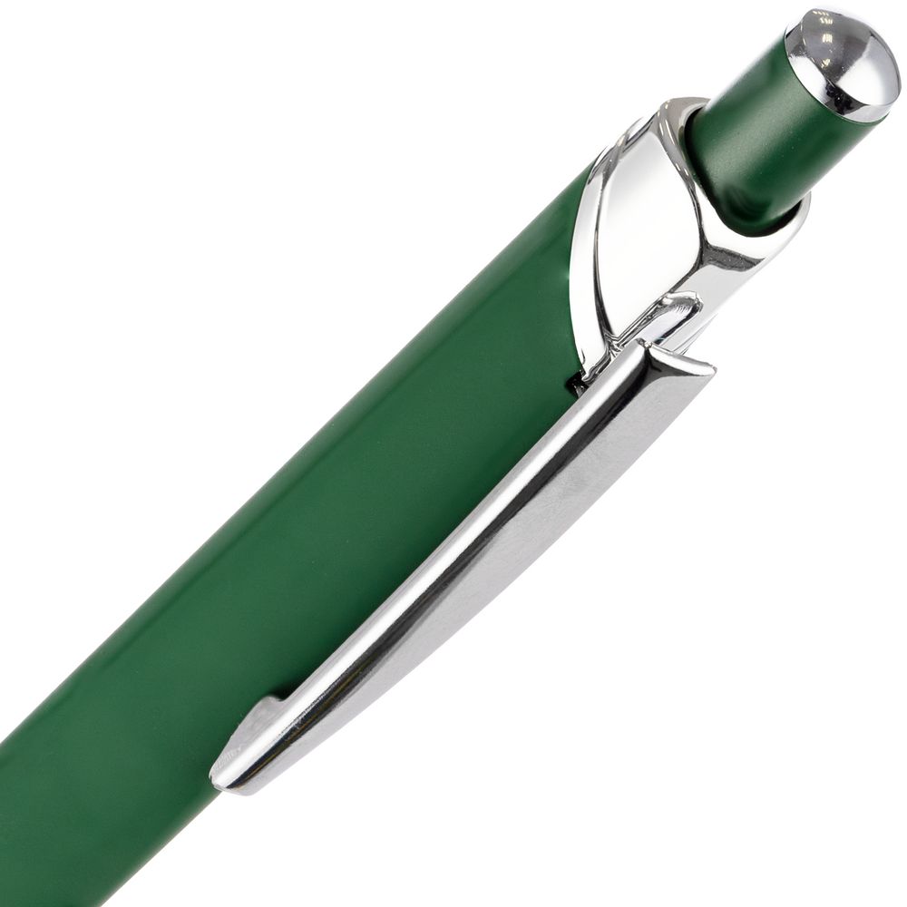 Ручка шариковая Chromos Soft Touch, зеленая / Миниатюра WWW (1000)