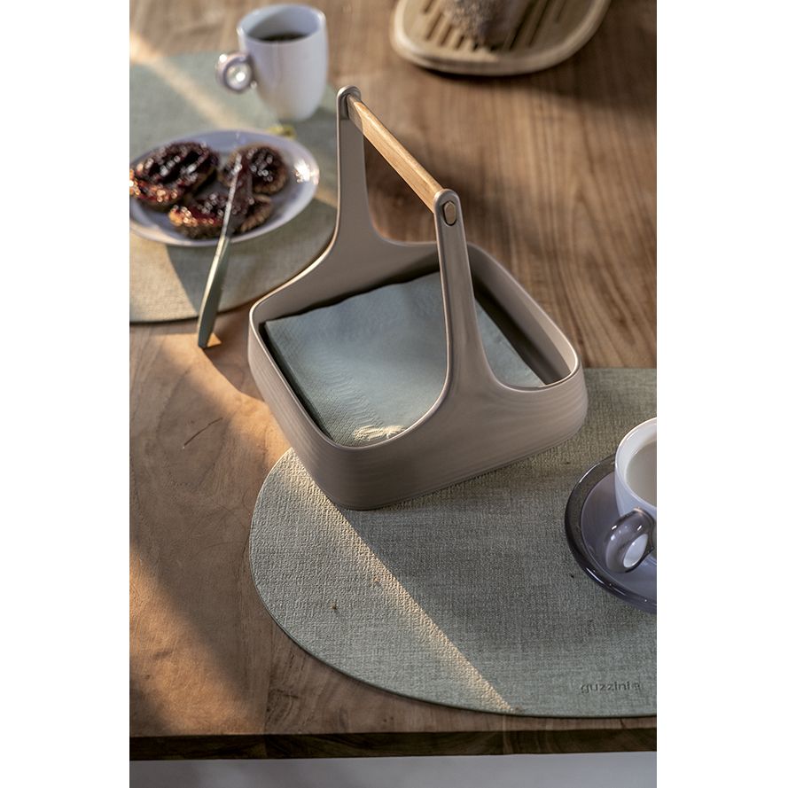 Салфетка сервировочная Fabric, двухсторонняя, синяя / Миниатюра WWW (1000)