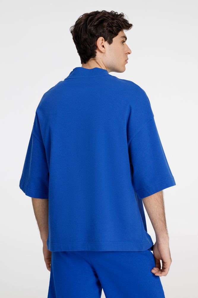 Футболка оверсайз унисекс T9, синяя / Миниатюра WWW (1000)